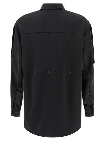 MONCLER GENIUS Black Polyester Blouse