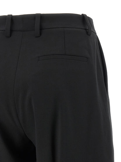 MONCLER GENIUS Black Polyester Dress Pants