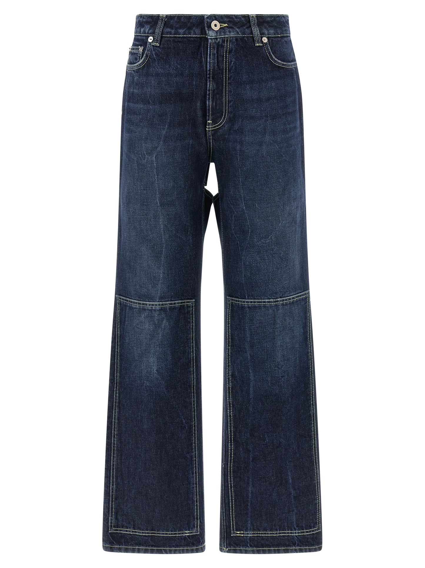 Jean Paul Gaultier Blue Cotton Jeans Denim