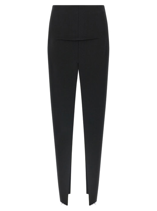 Rick Owens Black Virgin Wool Mini Skirt