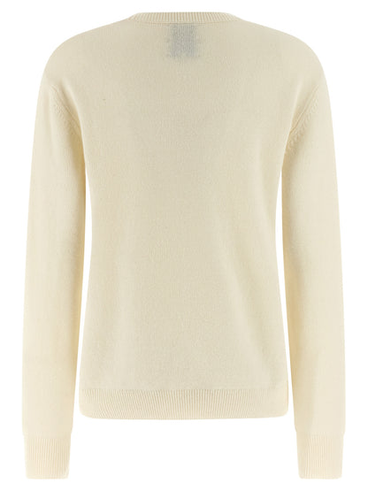 MC2 Saint Barth White Wool Cardigan