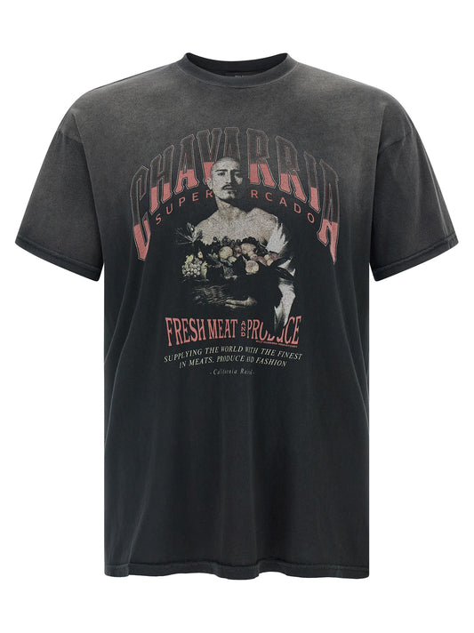 WILLY CHAVARRIA Black Cotton T-Shirt