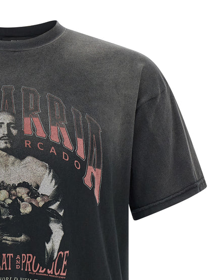 WILLY CHAVARRIA Black Cotton T-Shirt