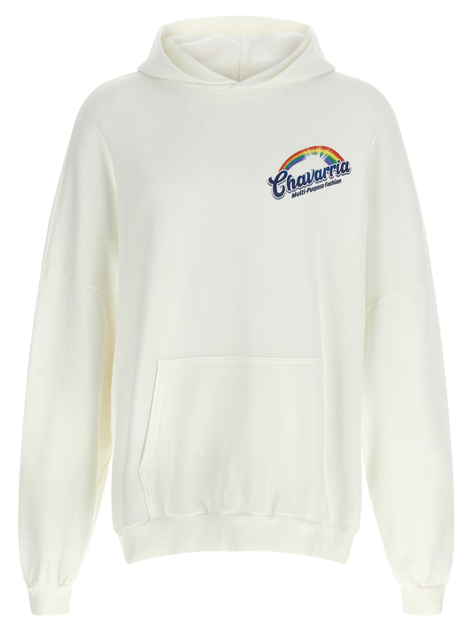 WILLY CHAVARRIA White Cotton Sweatshirt