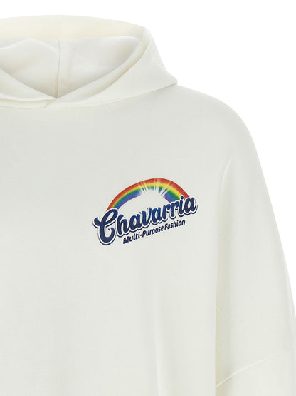 WILLY CHAVARRIA White Cotton Sweatshirt
