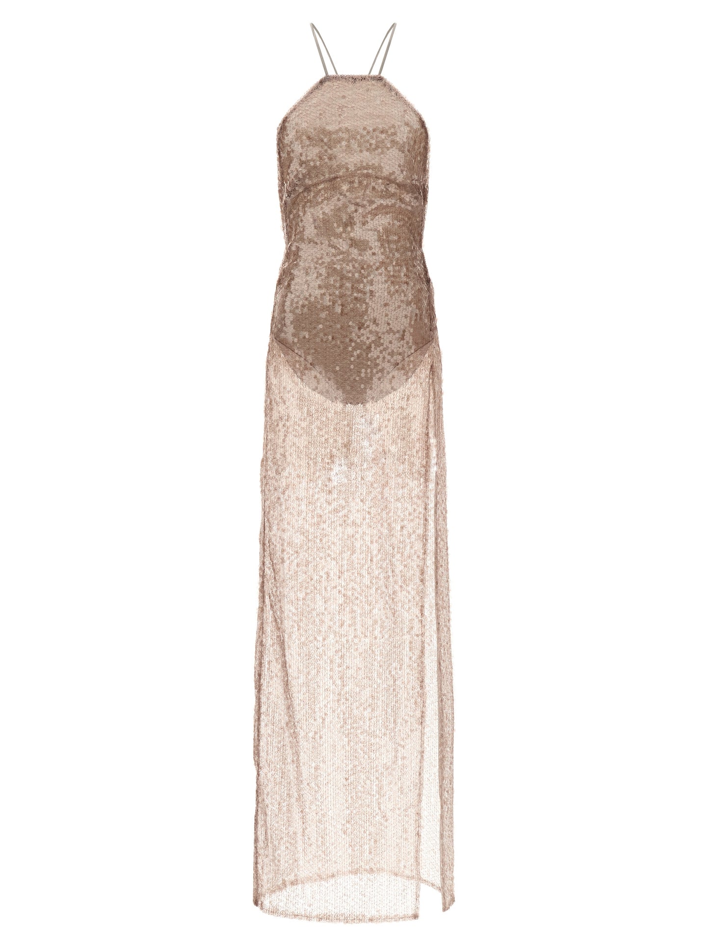 The Andamane Multicolor Polyester Long Dress