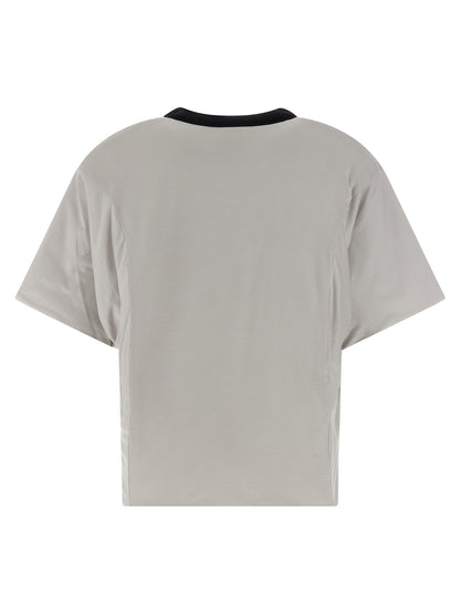 Y-3 Gray Lyocell T-Shirt