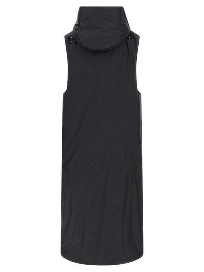 DRKSHDW Black Nylon Sleeveless Jacket