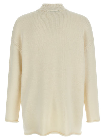 Undercover White Wool Cardigan