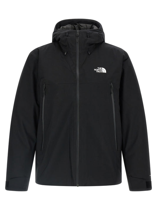 This Hooded Parka by The North Face for men in polyester & goose down black presents a utilitarian silhouette, meticulously detailed with thermal, breathable-design, hooded & insulated and a utilitarian hooded neckline for a sophisticated, weather-ready look.