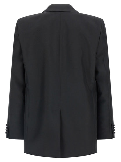 Gucci Black Polyester Blazer