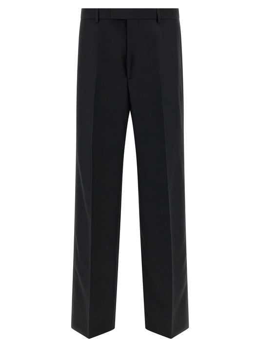 Gucci Black Polyester Dress Pants