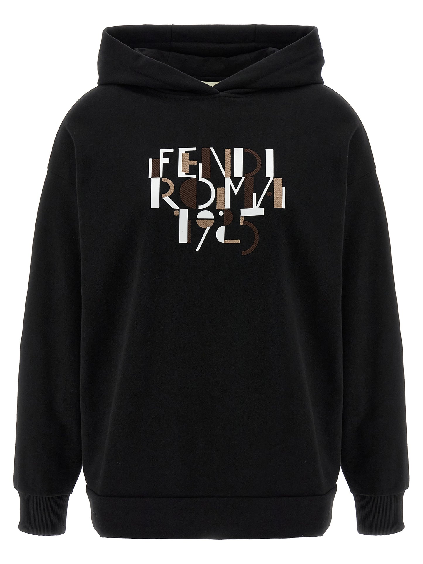 Fendi Black Cotton Sweatshirt