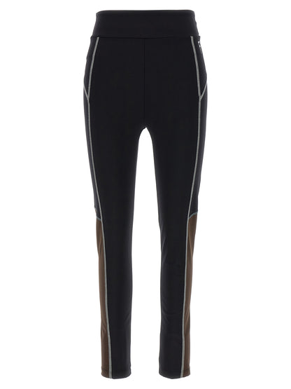 Fendi Black Polyamide Leggings
