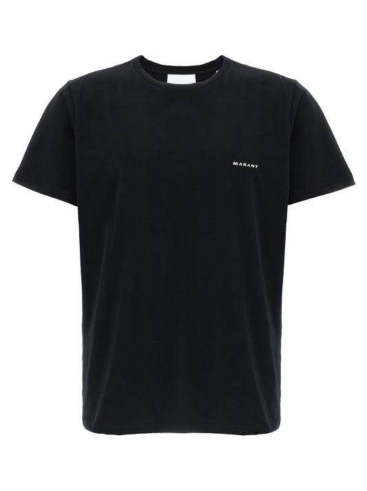 Isabel Marant Black Cotton T-Shirt