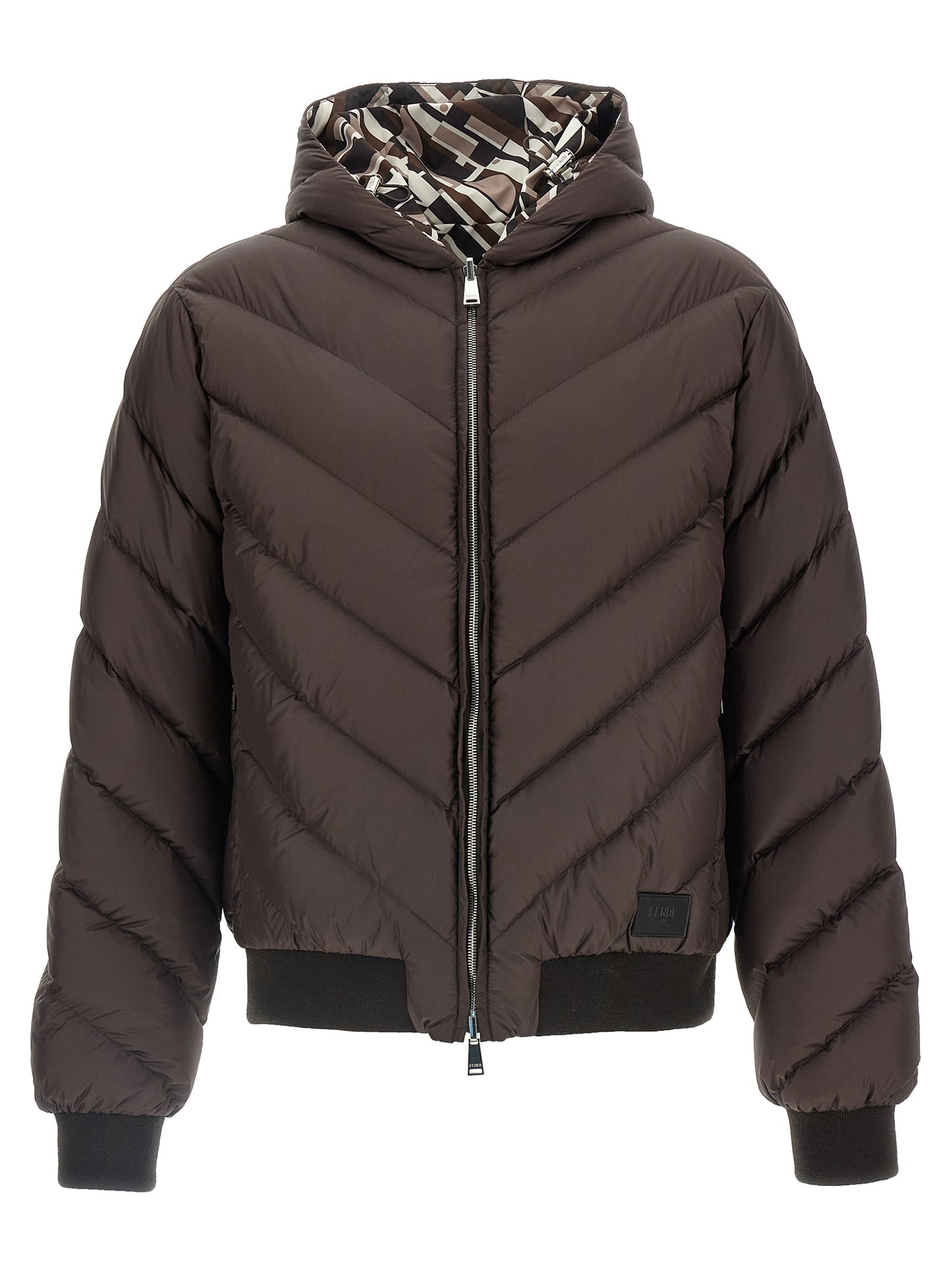 Fendi Multicolor Polyester Shell Jacket