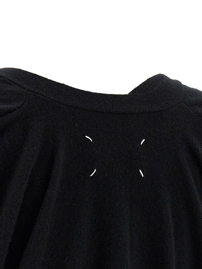 Maison Margiela Black Wool Cardigan