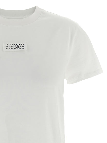 MM6 Maison Margiela White Cotton T-Shirt