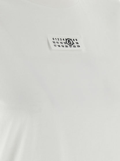 MM6 Maison Margiela White Cotton T-Shirt
