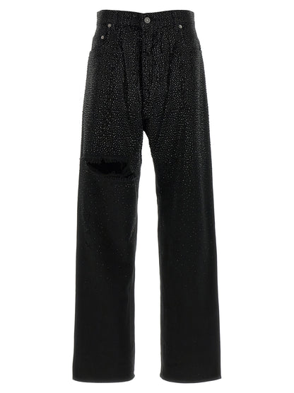 Golden Goose Black Cotton Jeans Denim