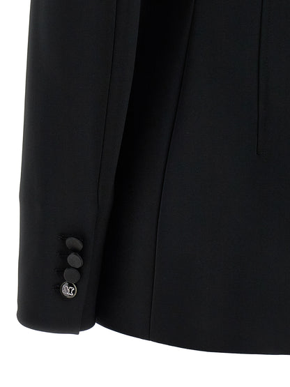 Max Mara Black Viscose Blazer