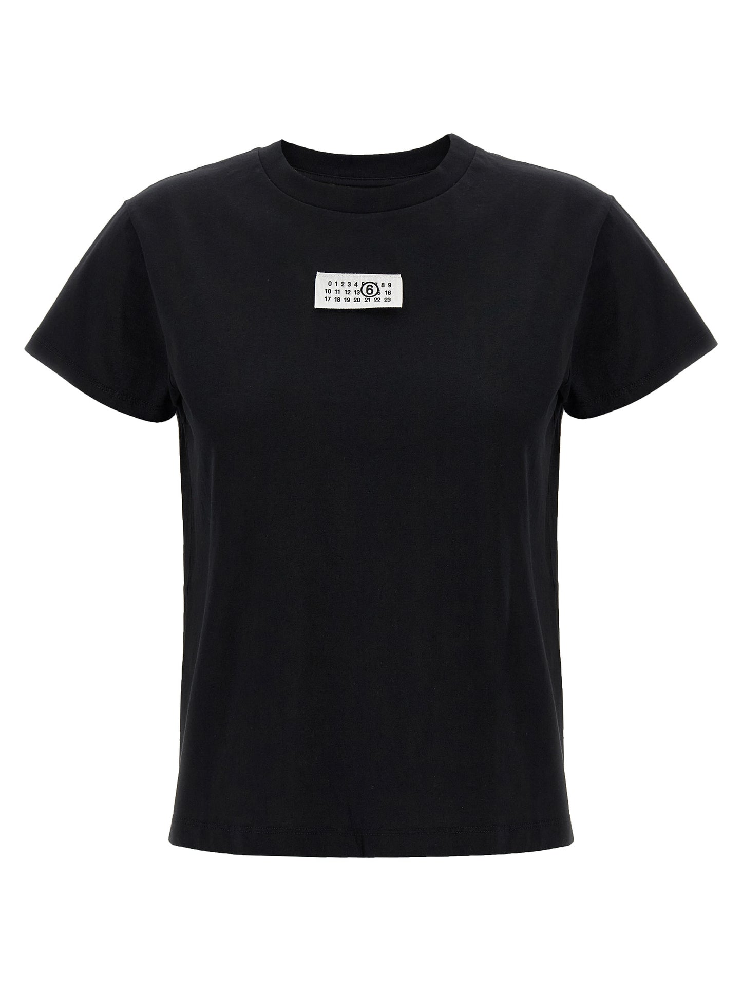 MM6 Maison Margiela Black Cotton T-Shirt
