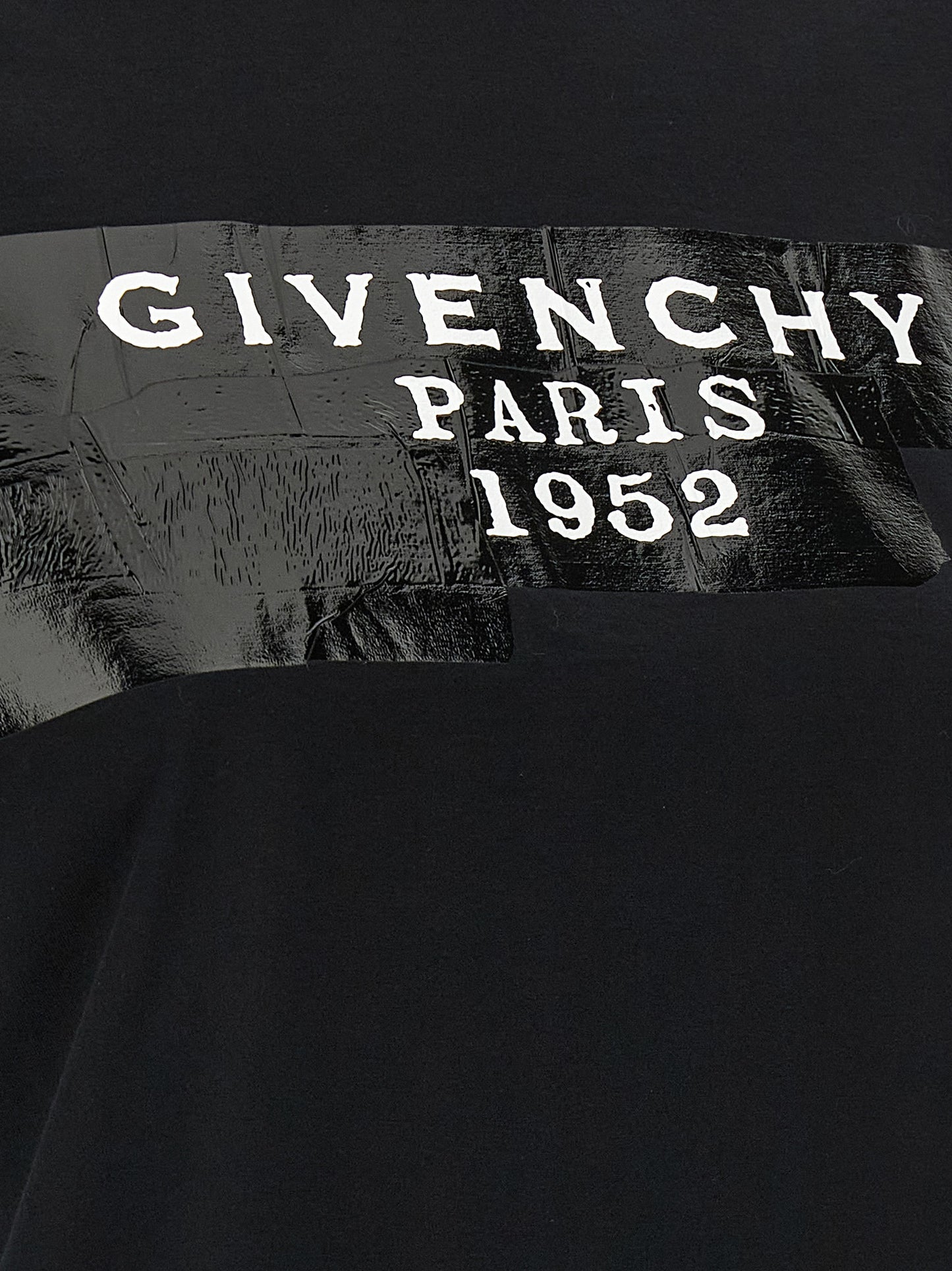 Givenchy Black Cotton T-Shirt