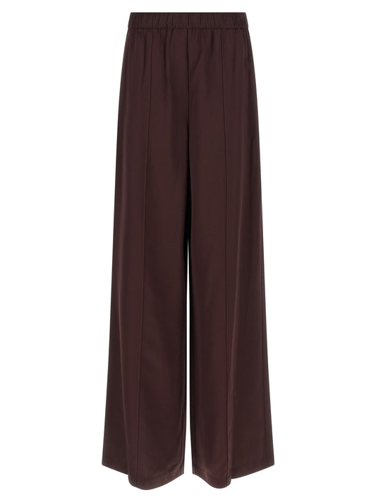Tory Burch Bordeaux Viscose Casual Pants