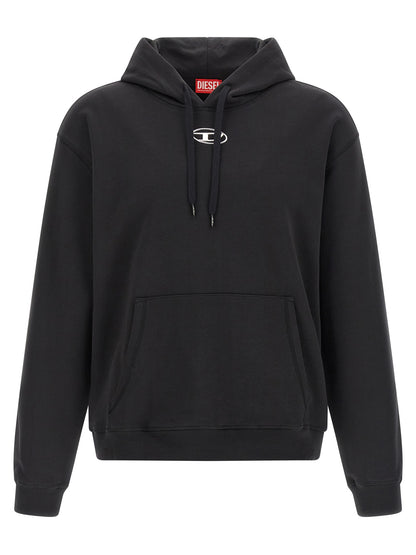 Diesel Black Cotton Sweatshirt