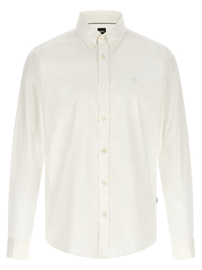 Hugo Boss White Cotton Blouse