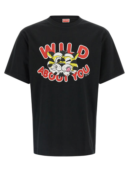 Kenzo Black Cotton T-Shirt