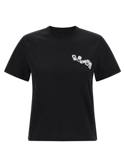 Amiri Black Cotton T-Shirt