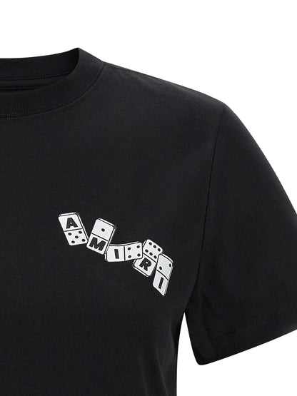 Amiri Black Cotton T-Shirt
