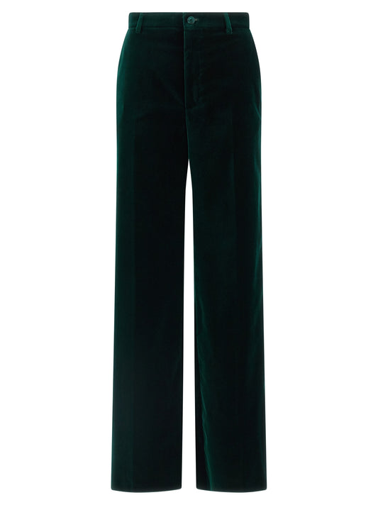 Gucci Bicolor Cotton Casual Pants