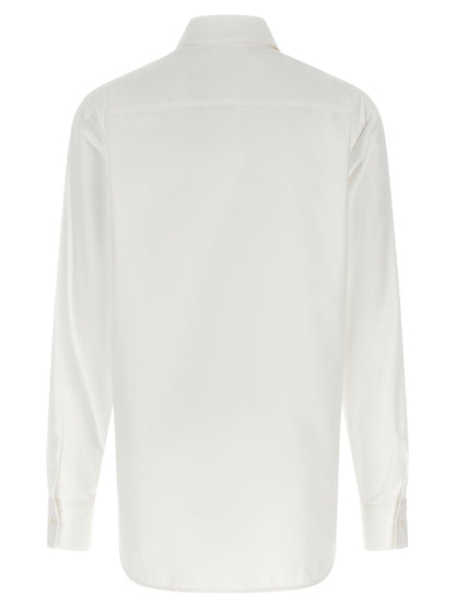 Ermanno Scervino White Cotton Blouse