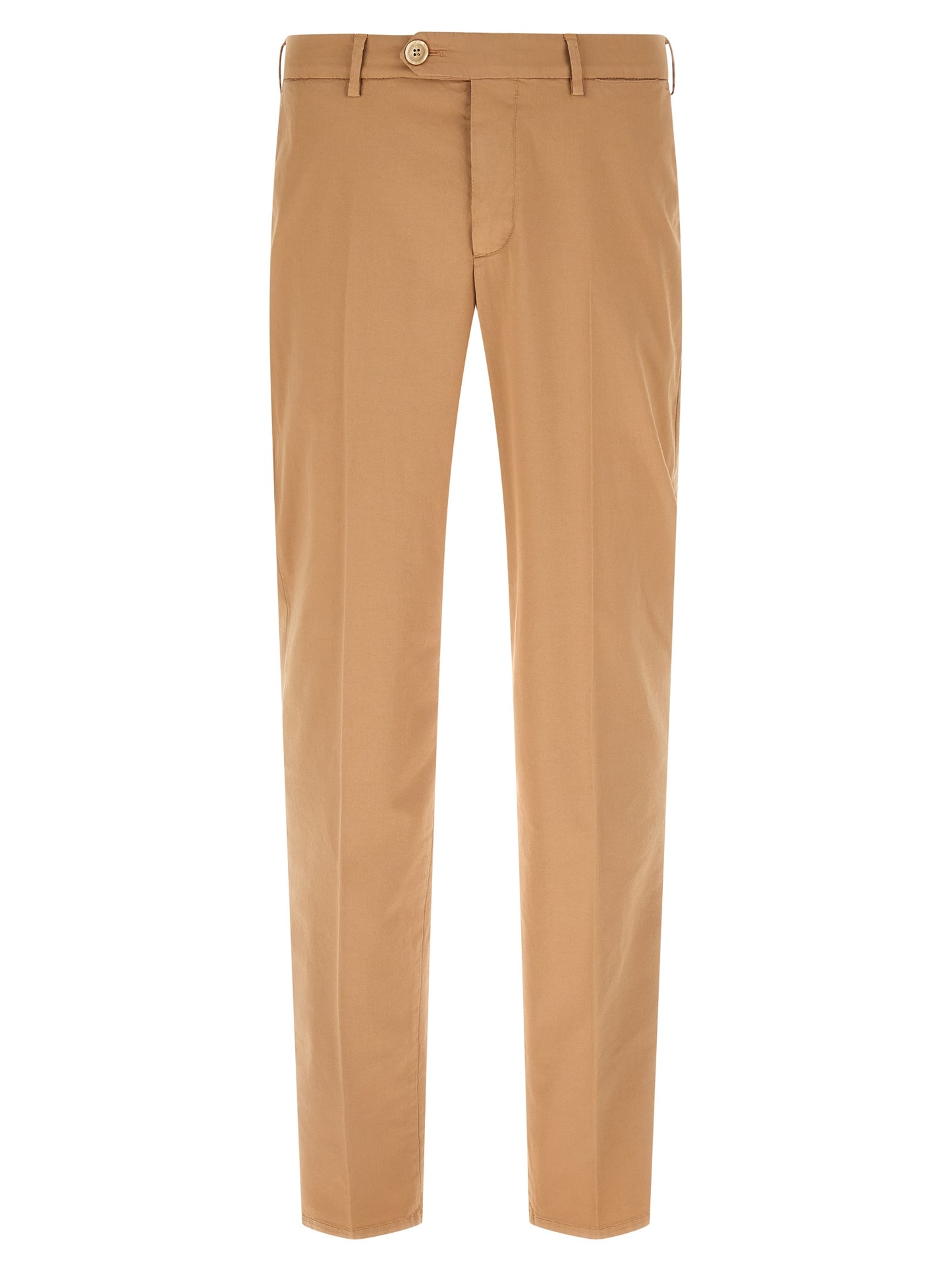 Brunello Cucinelli Beige Cotton Casual Pants