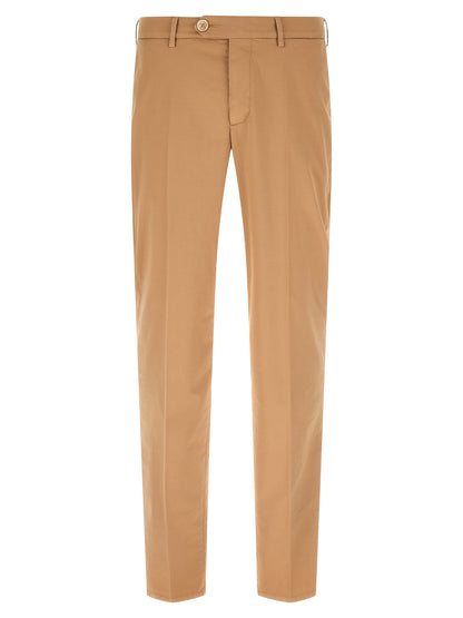 Brunello Cucinelli Beige Cotton Casual Pants