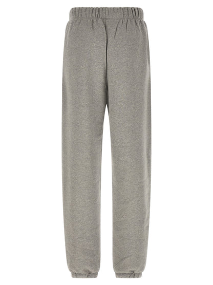 The Attico Gray Cotton Joggers (Workout Pants)
