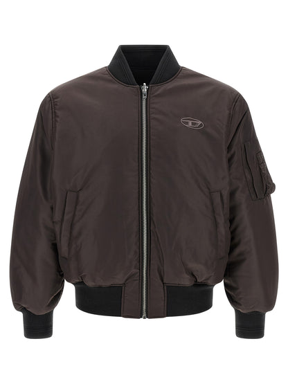 Diesel Black Polyamide Bomber