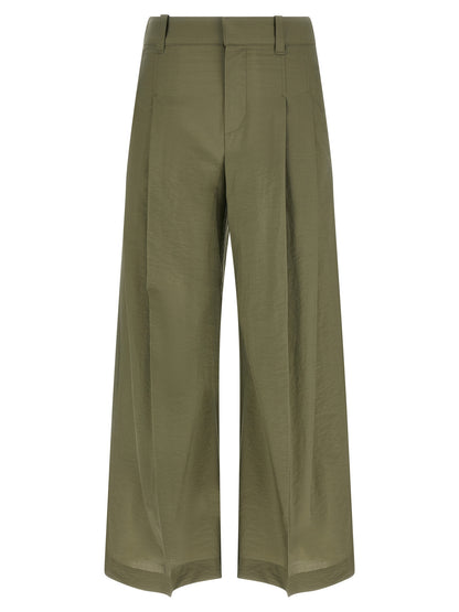 Brunello Cucinelli Bicolor Cotton Casual Pants