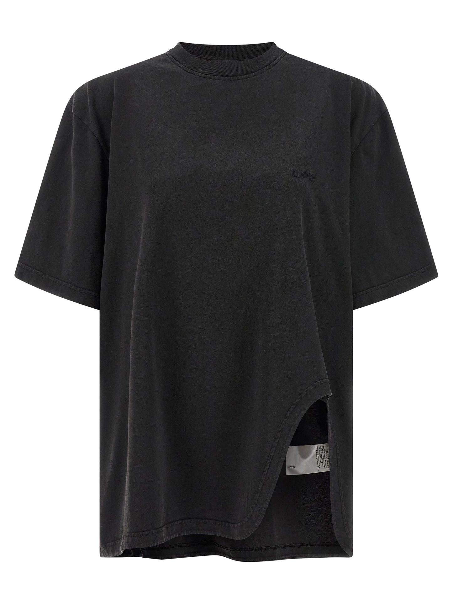 The Attico Black Cotton T-Shirt