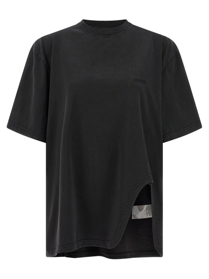 The Attico Black Cotton T-Shirt