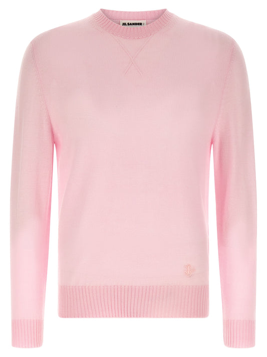 Jil Sander Multicolor Virgin Wool Cardigan