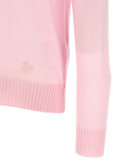 Jil Sander Multicolor Virgin Wool Cardigan