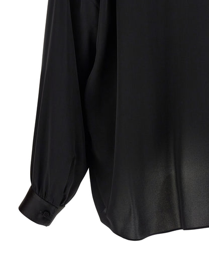 Tom Ford Black Silk Blouse
