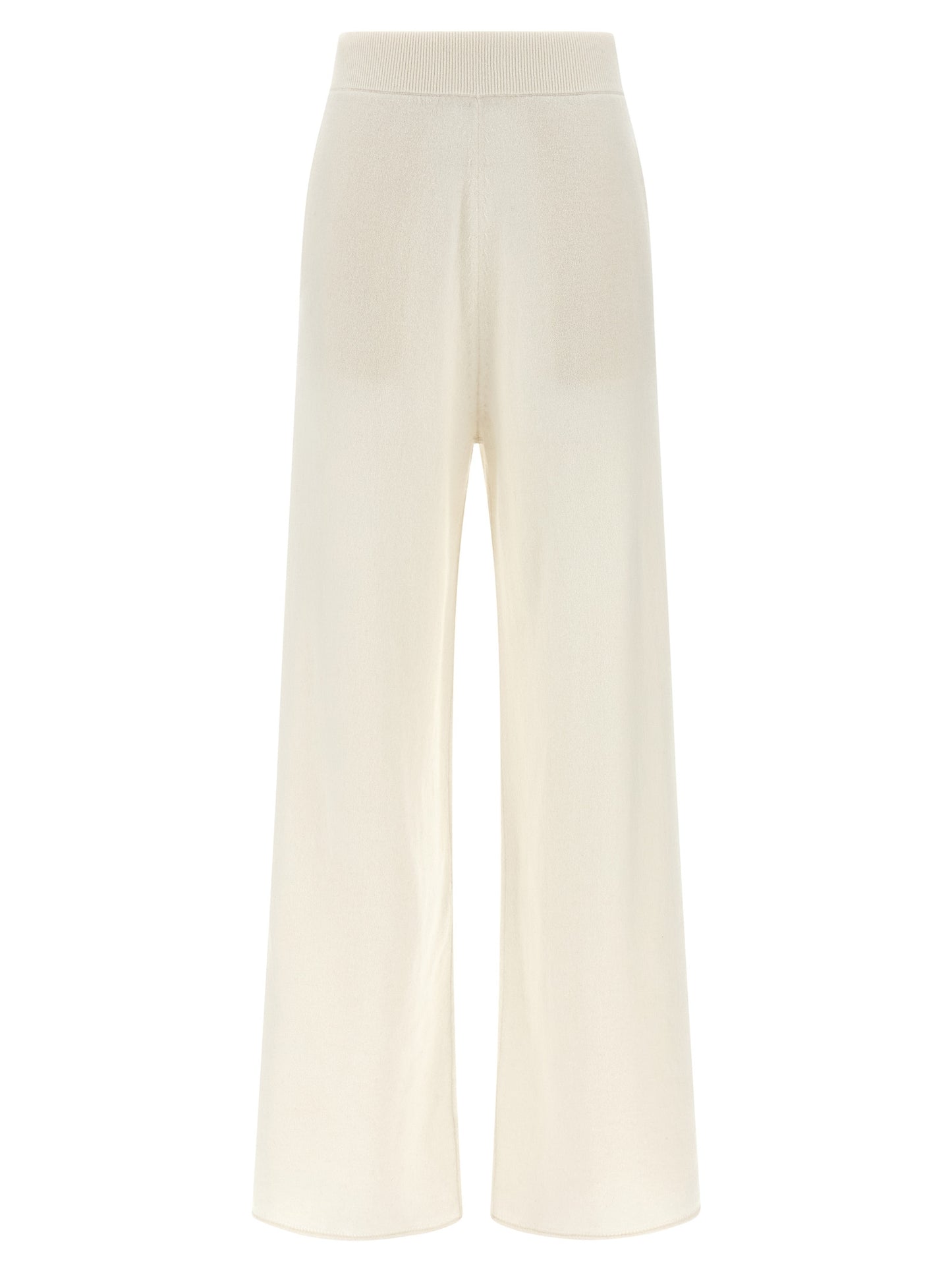 Max Mara White Cashmere Casual Pants