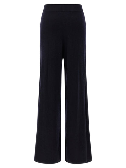 Max Mara Blue Cashmere Casual Pants