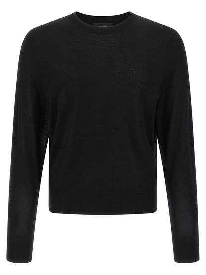 Dsquared² Black Wool Cardigan