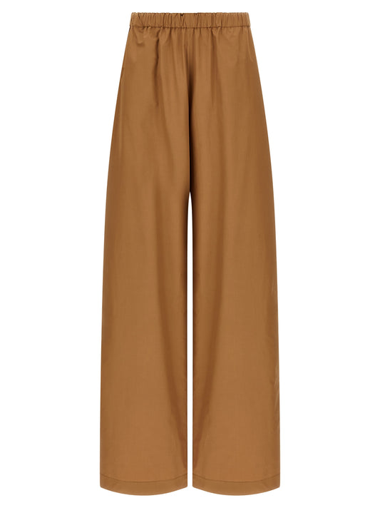Fabiana Filippi Brown Cotton Casual Pants