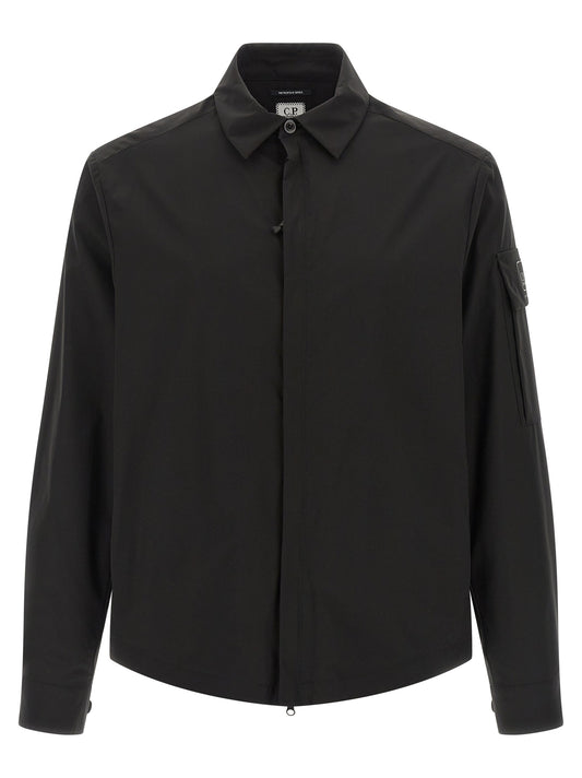 C.P. Company Black Polyester Shirt